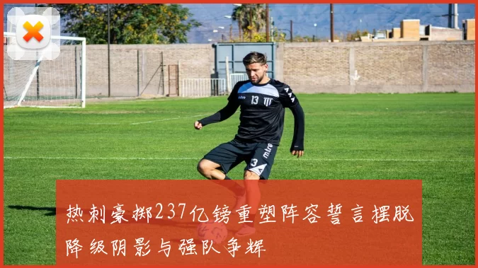 热刺豪掷237亿镑重塑阵容誓言摆脱降级阴影与强队争辉